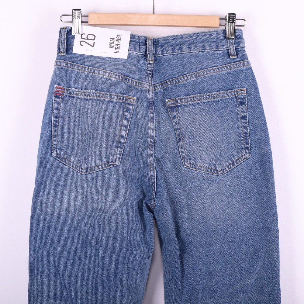 BDG Ripped High Rise Mom Blue Jeans - Picture 5 of 5
